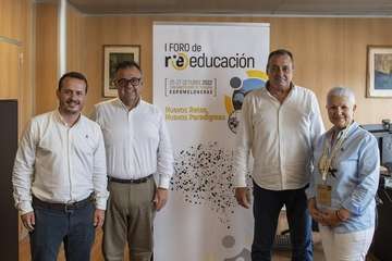El Gobierno de Canarias y la ULPGC preparan su participación en el `I Foro de [re] Educaciónâ€™/TA.